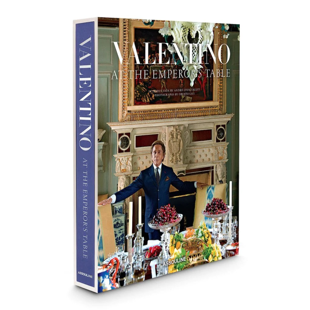 Valentino At the Emperor's Table Hardcover Book