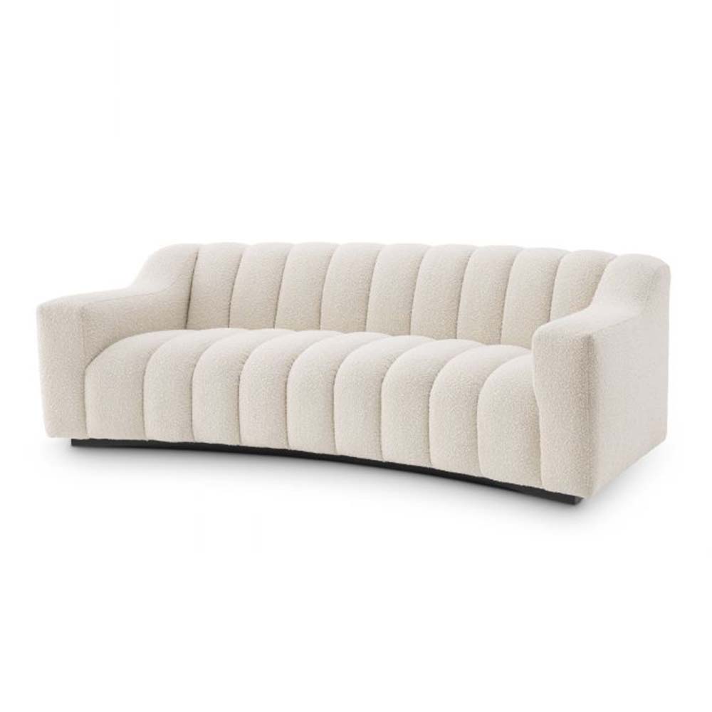Curved Wave Sofa by District Home
