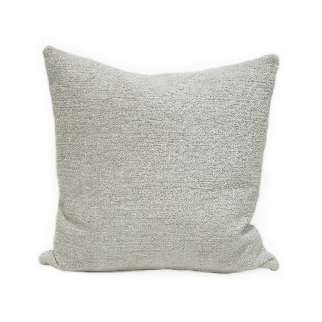 Grey Boucle Pillow