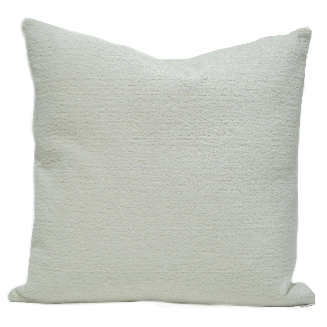 Boucle White Pillow