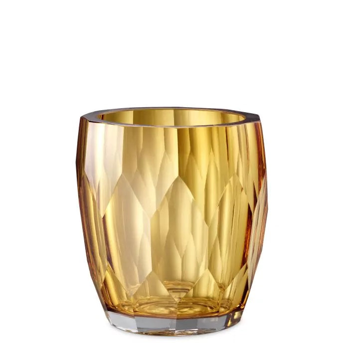 Amber Glass Vase by District Home