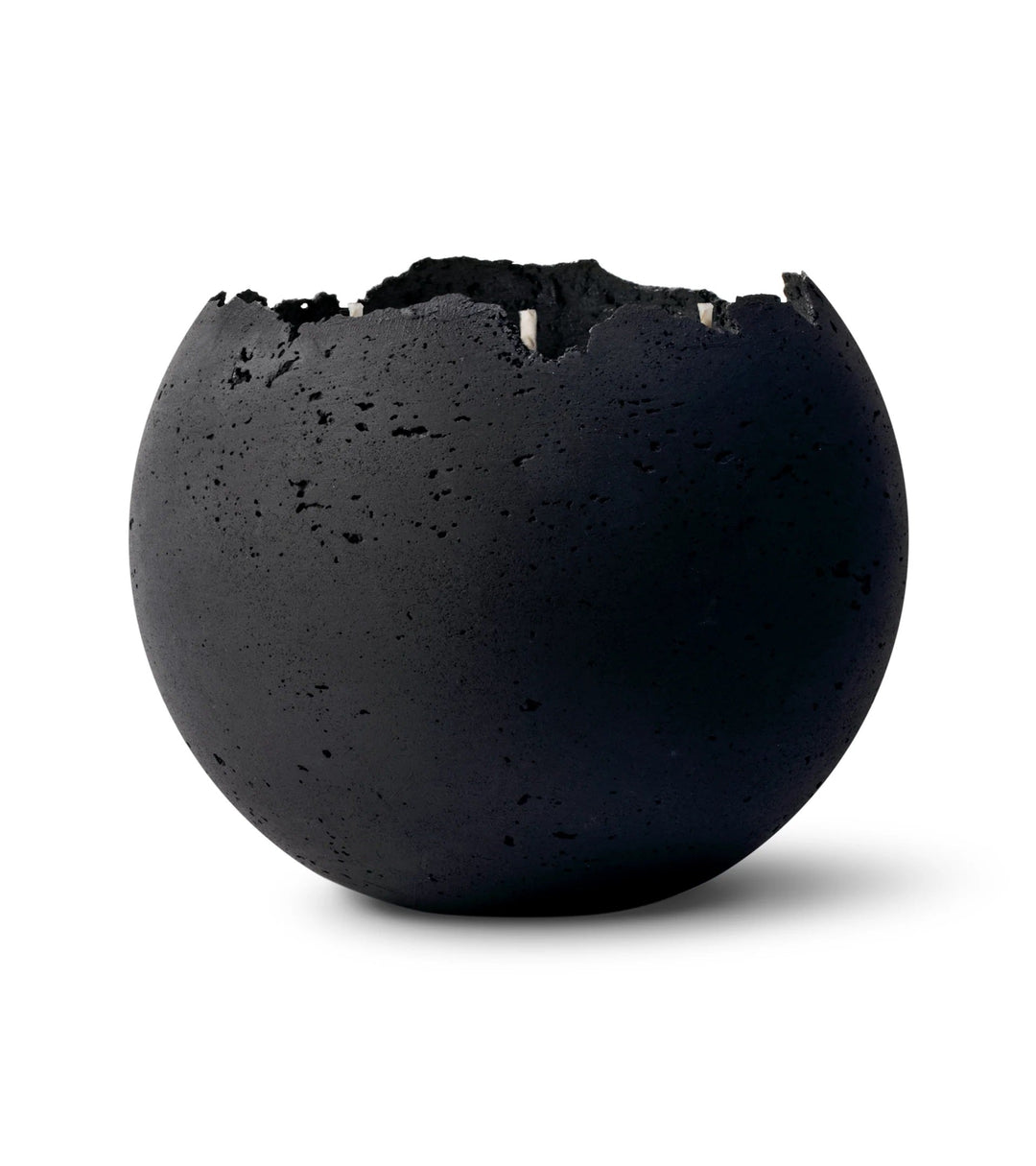 3-wick Black Orbis Candle by District Home