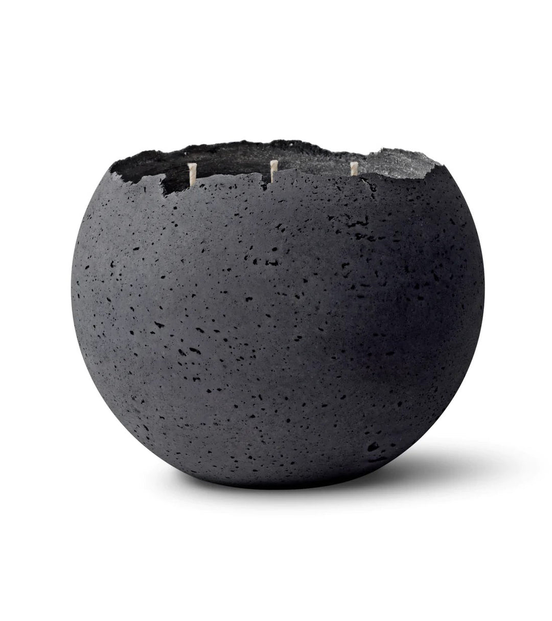 3-wick Charcoal Orbis Candle