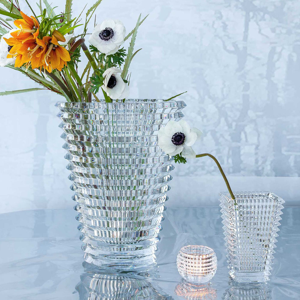 Eye Vase Round  Clear Medium by District Home