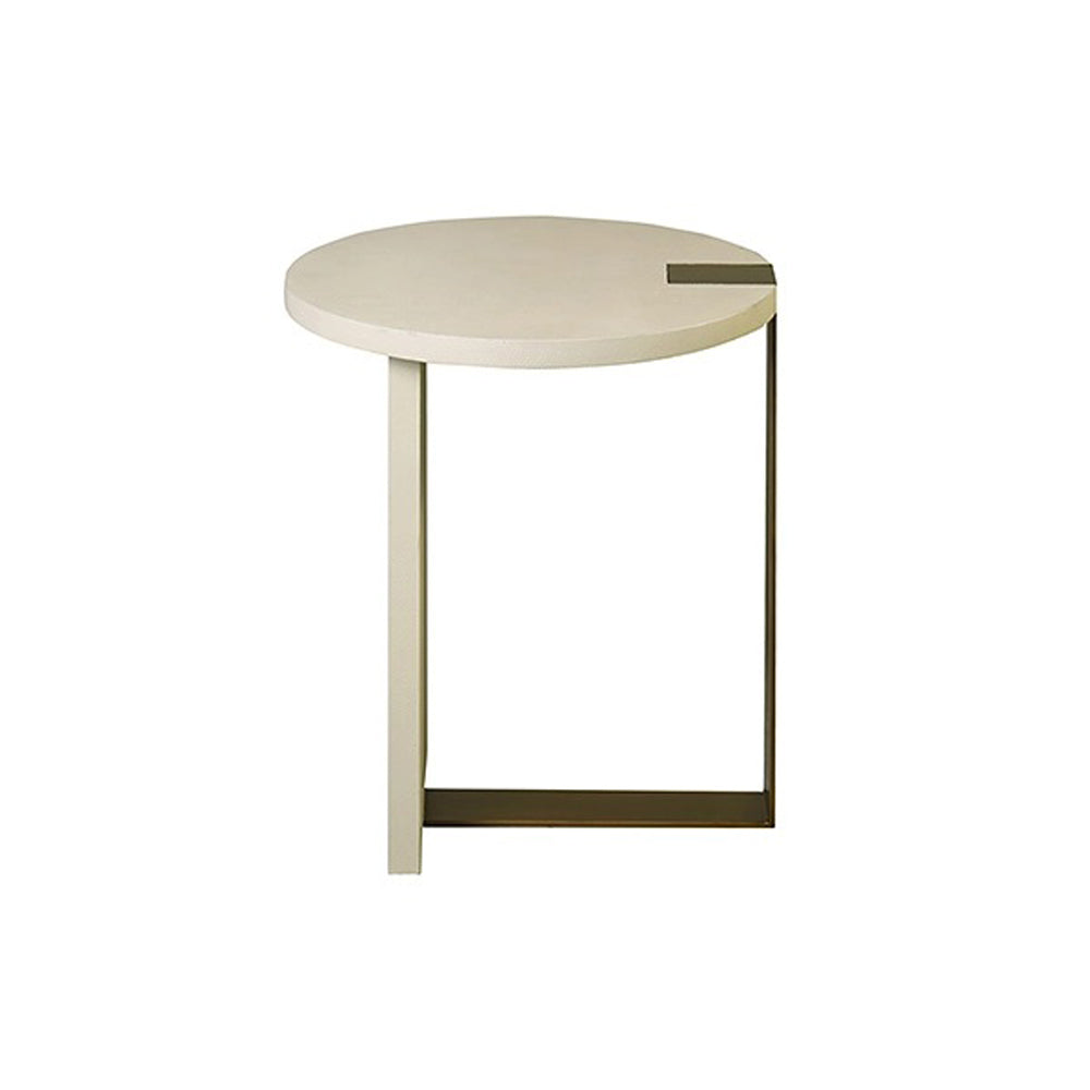 Round Side Table Hays CS by District Home