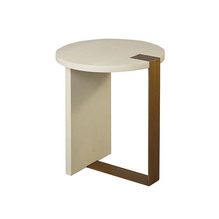 Round Side Table Hays CS by District Home