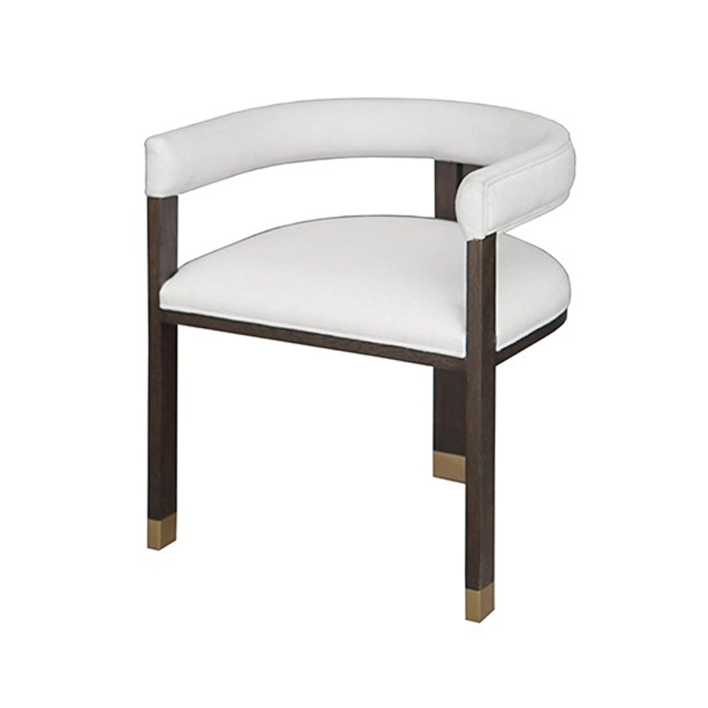 Upholstered Curve Dining Chair Joel by District Home