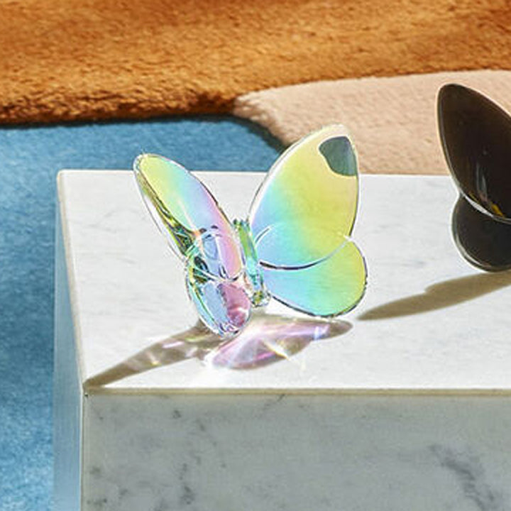 Baccarat Lucky Butterfly Iridescent Clear