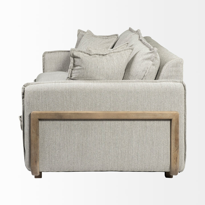 Relaxed Upholstered Sofa Ryder GRY