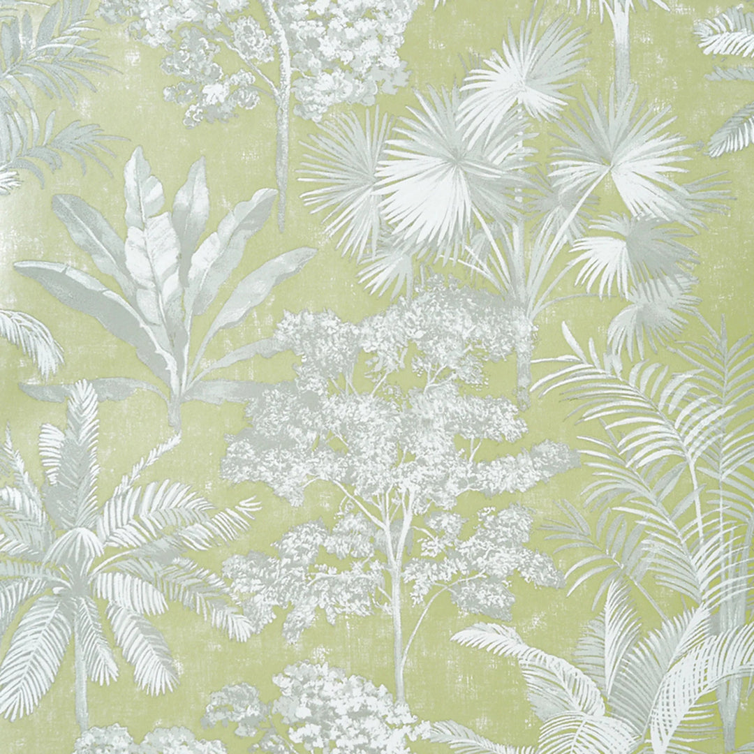 Foliage Ivory & Citrus Green - 1598 72 by District Home