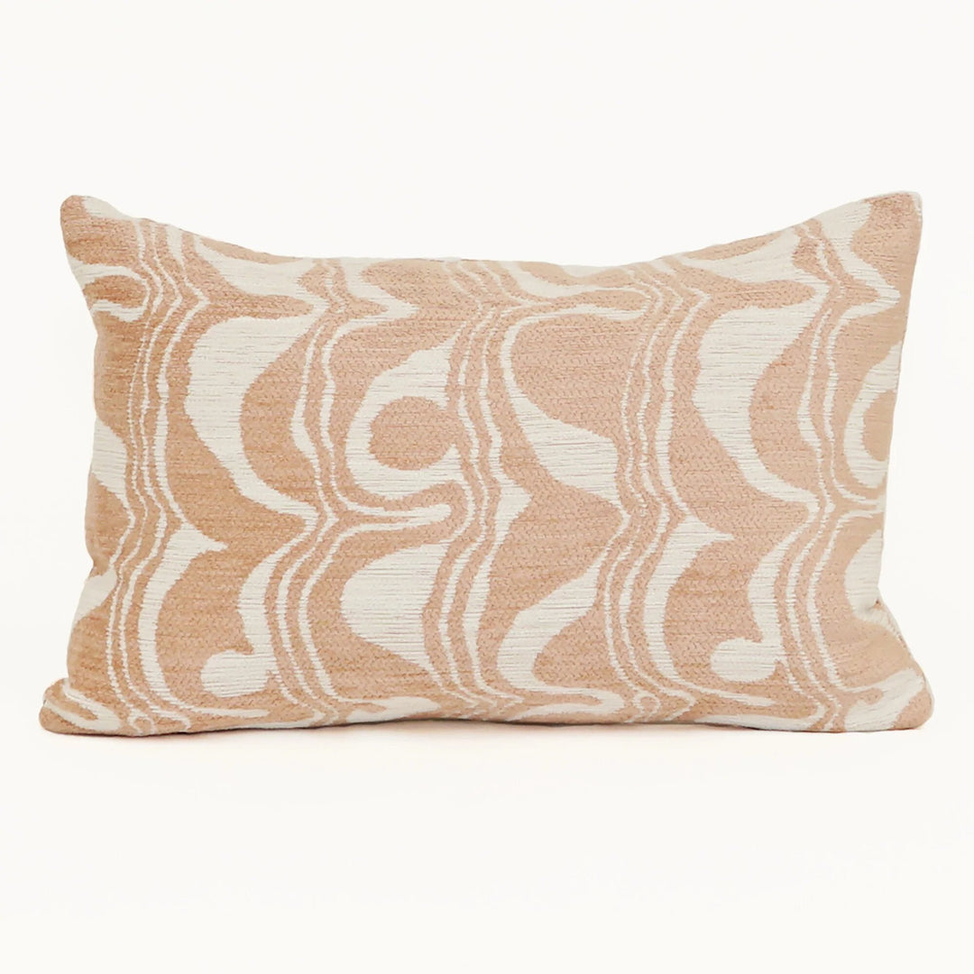 Abstract Coral Pillow