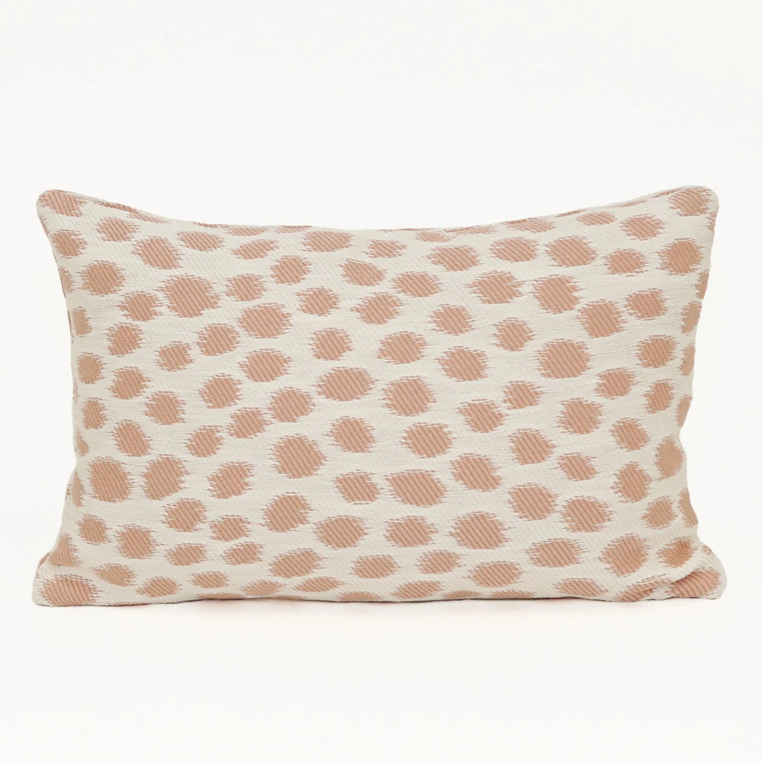 Dalmatian Spots Coral Pillow