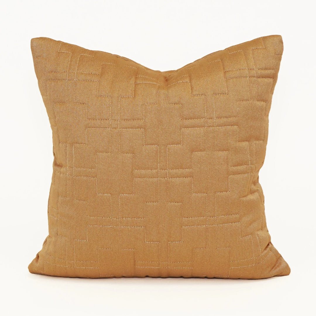 Stitchery Copper Pillow