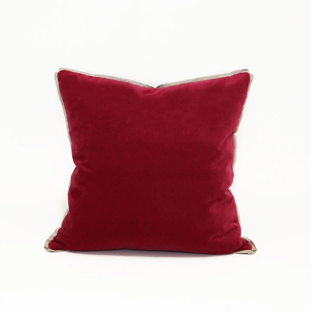 Velvet Persian Red Pillow