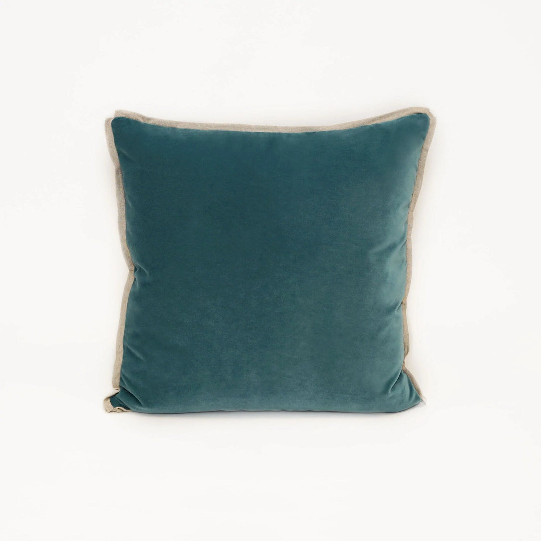 Velvet Sea Glass Pillow